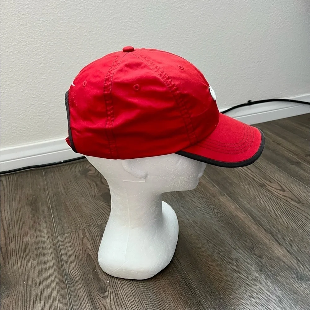 Nike Red and Black Cap